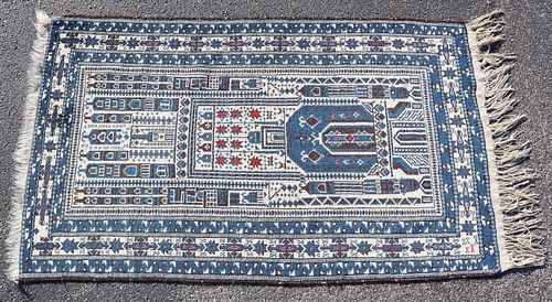 HAND-WOVEN AFGHAN BELOUCHI PRAYER