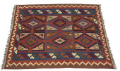 HAND-WOVEN AFGHAN KILIM WOOL R