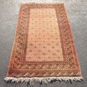 HAND WOVEN AFGHAN TRIBAL RUG H
