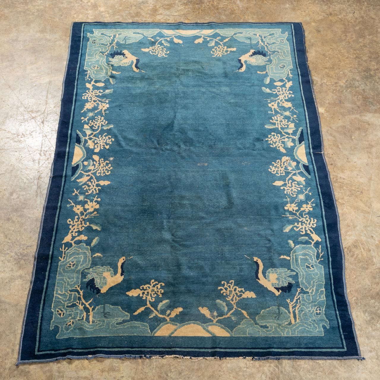 HAND-WOVEN CHINESE PEKING STYLE RUG