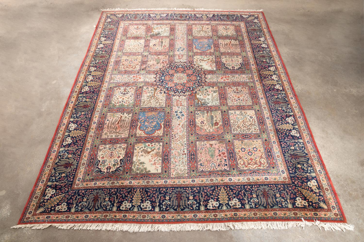 HAND WOVEN INDO-PERSIAN PANEL
