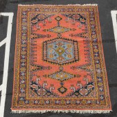 HAND WOVEN IRANIAN INDO RUG, 9