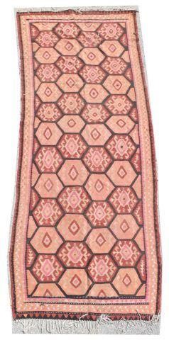 HAND-WOVEN KILIM RUNNER RUG,