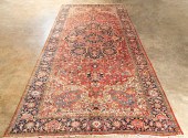 HAND WOVEN LARGE HERIZ RUG Ira