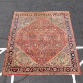 HAND WOVEN MAHAL ROOM SIZE RUG