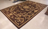 HAND WOVEN NEEDLEPOINT CARPETH