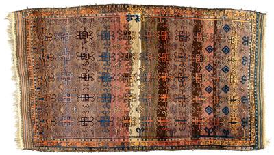Hand woven Persian rug, repeating