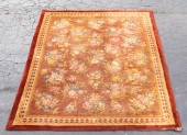 HAND WOVEN SAVONNERIE MOTIF RU