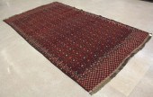 HAND WOVEN SOUMAK FLATWEAVE RU
