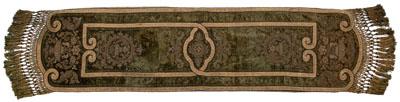 Hand woven table cover, fine