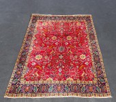 HAND-WOVEN TABRIZ RUG Iranian.