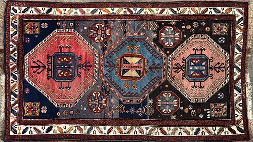 HAND WOVEN TRIBAL KAZAK