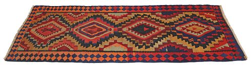 HAND-WOVEN TURKISH KILIM RUG,