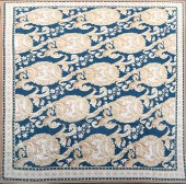 HAND WOVEN WOOL AUBUSSON CARPE