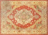 HAND WOVEN WOOL KOTANABAD CARP