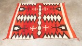 HAND WOVEN WOOL NAVAJO CRYSTAL