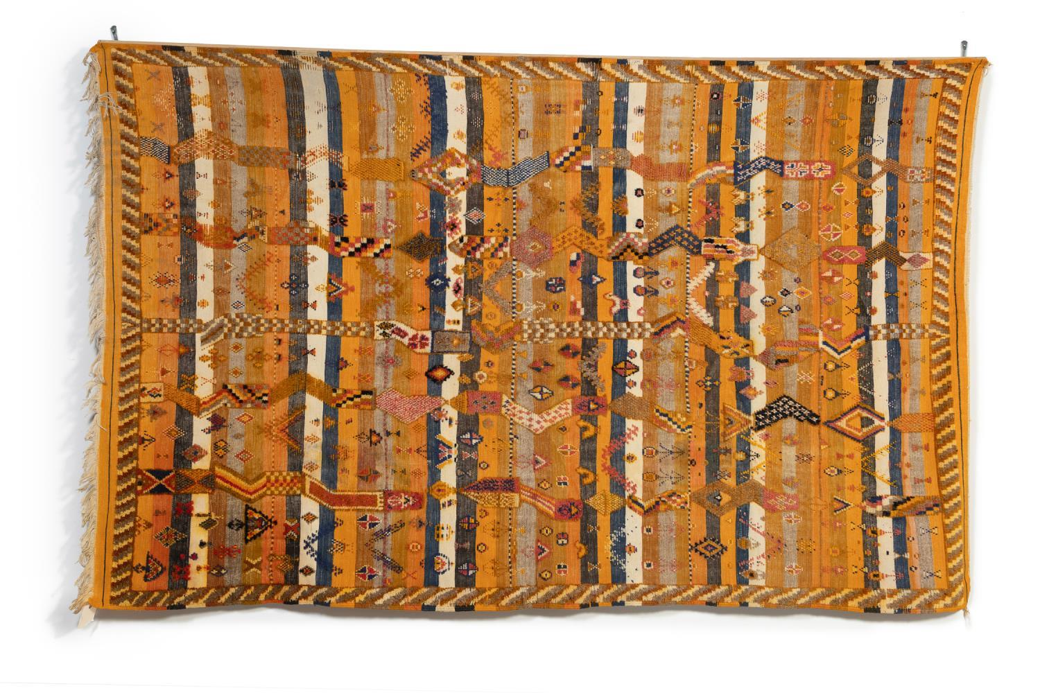 HAND WOVEN WOOL PERSIAN KASHKULI