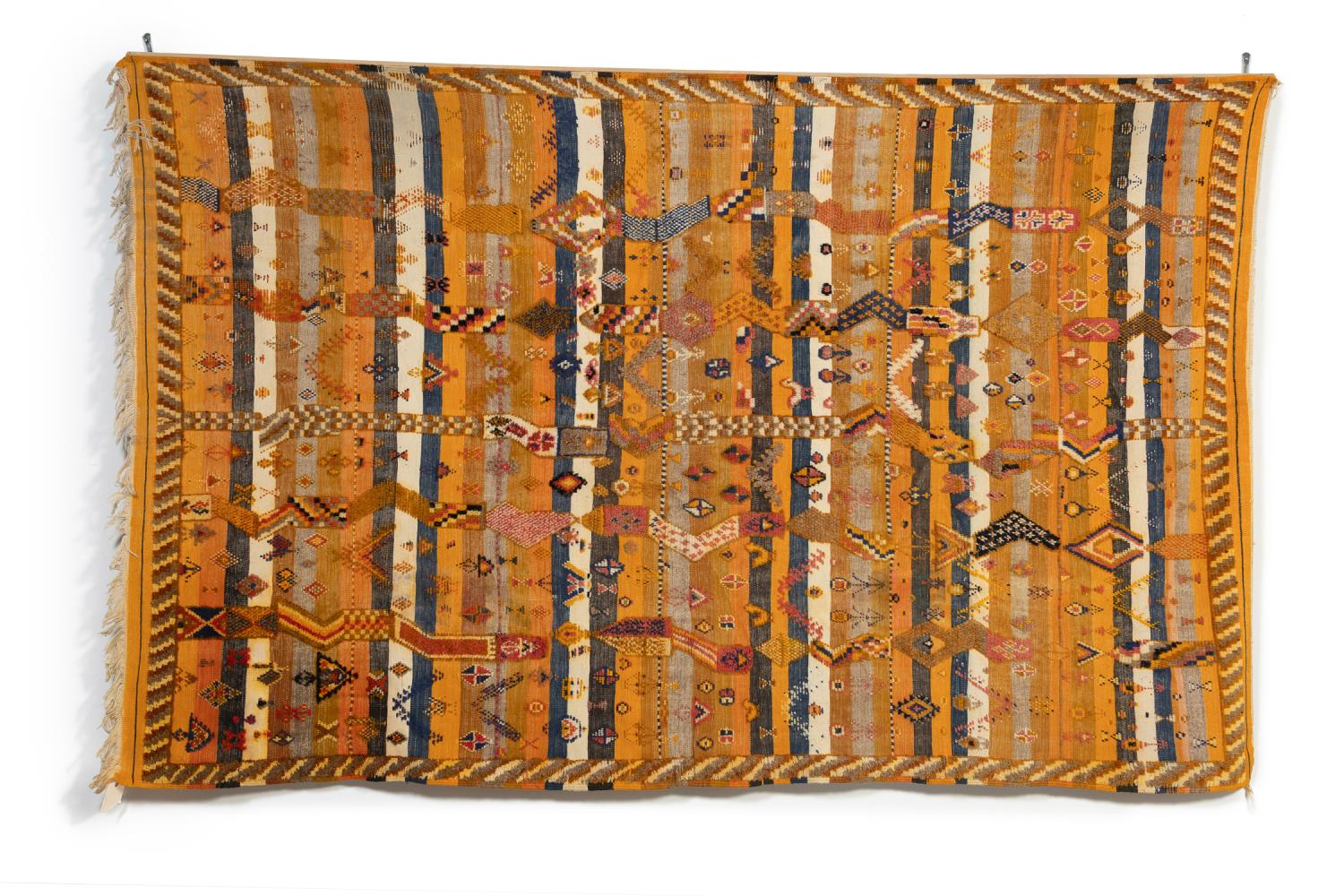 HAND WOVEN WOOL PERSIAN KASHKULI