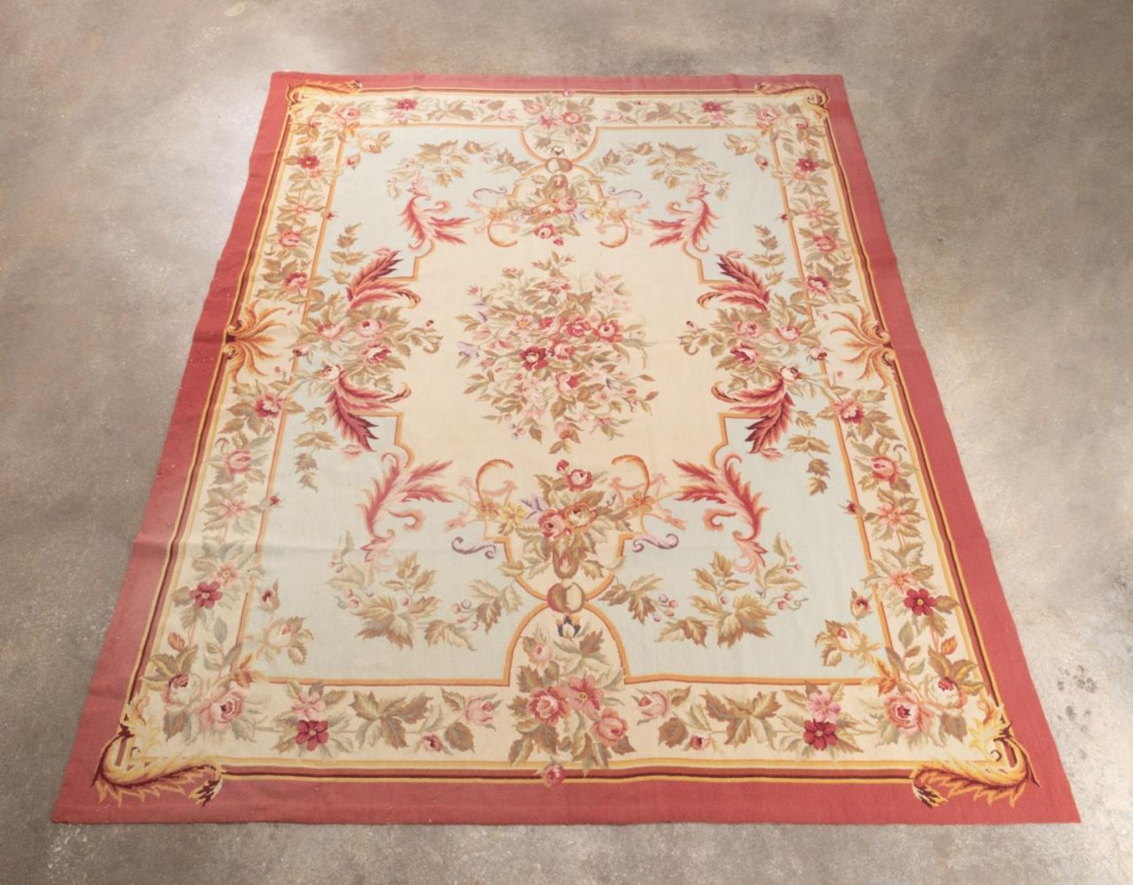 HAND WOVEN WOOL SINO-AUBUSSON