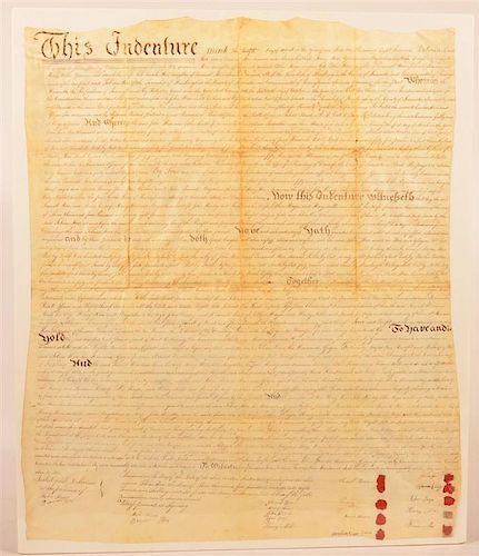 HAND WRITTEN INDENTURE DATED