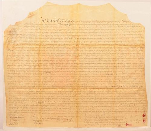 HAND WRITTEN INDENTURE DATED