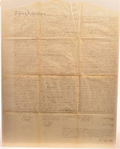 HAND WRITTEN INDENTURE DATED