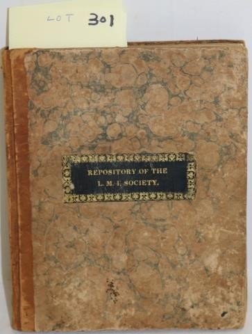 HAND WRITTEN JOURNAL TITLED "RECORD