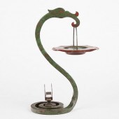 HAND WROUGHT IRON & COPPER DRA
