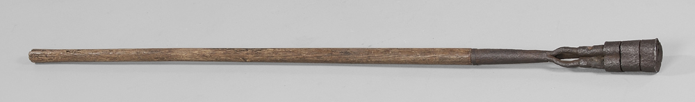 Hand-Wrought Iron Pole Cannon