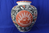 HANDCRAFTED ACOMA PUEBLO JAR W