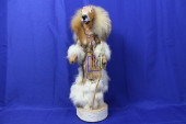 HANDCRAFTED DEER SHAMEN TOTEM
