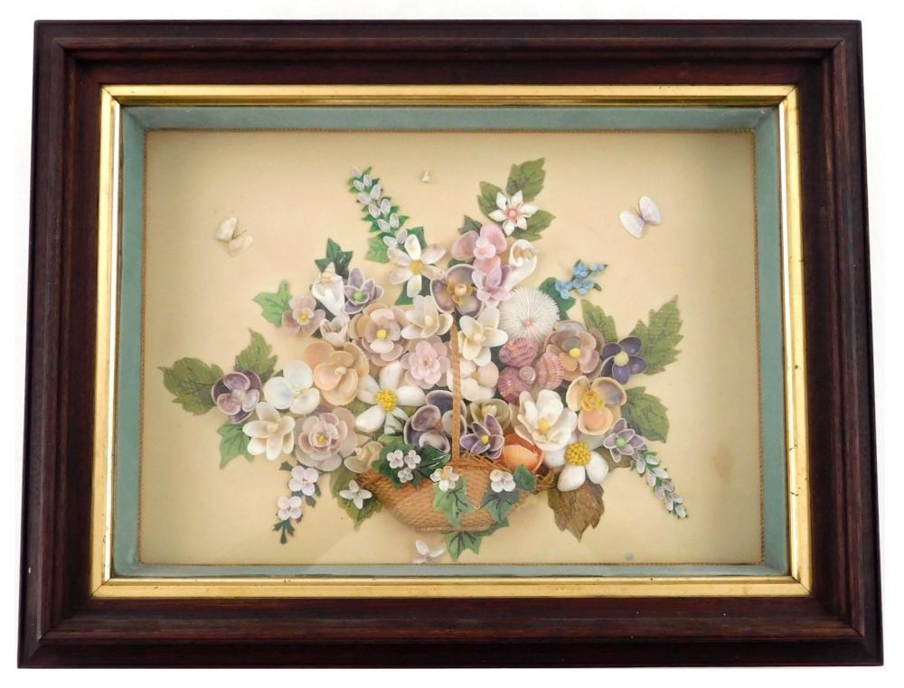 HANDCRAFTED SHELL ART: COLORFUL SEA