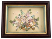 HANDCRAFTED SHELL ART: COLORFU