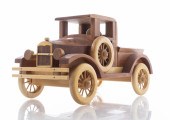 HANDCRAFTED WOODEN VINTAGE TOY