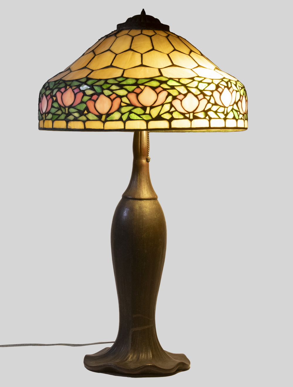 HANDEL BRONZE LAMP BASE, PLUS