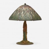 Handel. Cattail lampshade. c.
