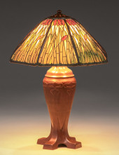 HANDEL CATTAIL OVERLAY LAMP C1