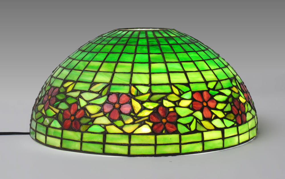 HANDEL CHERRY BLOSSOM LEADED LAMP