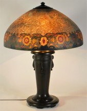 HANDEL CHIPPED ICE TABLE LAMP