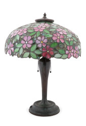 HANDEL LAMP BASE WITH STAINED