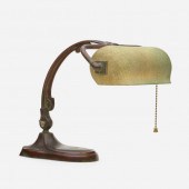 Handel. Mosserine desk lamp. c