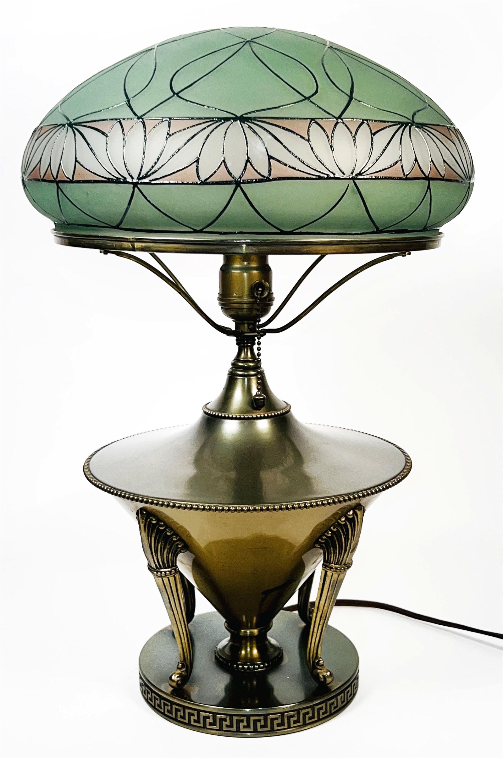 HANDEL MUSHROOM SHADE TABLE
