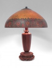 HANDEL PAINTED SHADE TABLE LAM