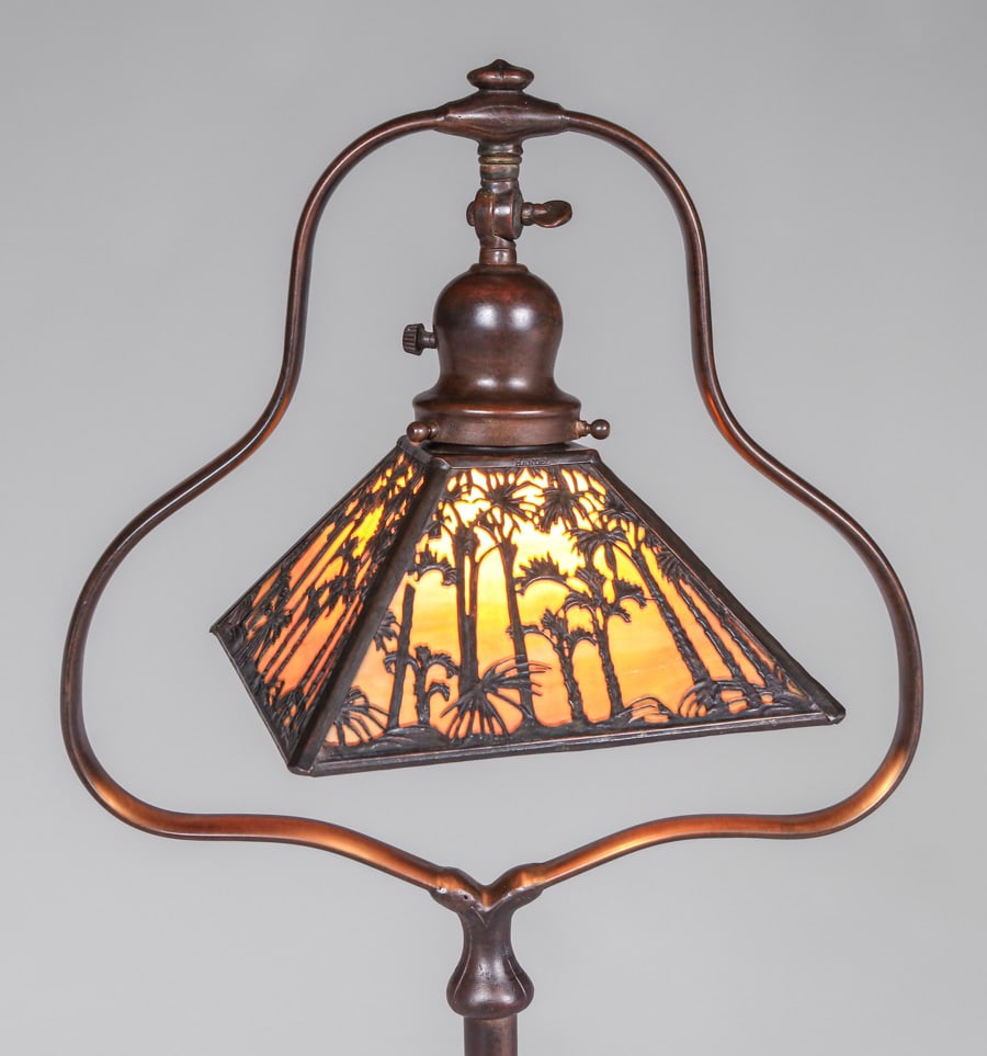HANDEL PALM TREE OVERLAY FLOOR LAMP