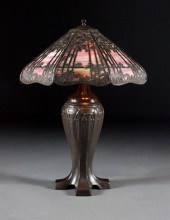 Handel patinated metal and sla