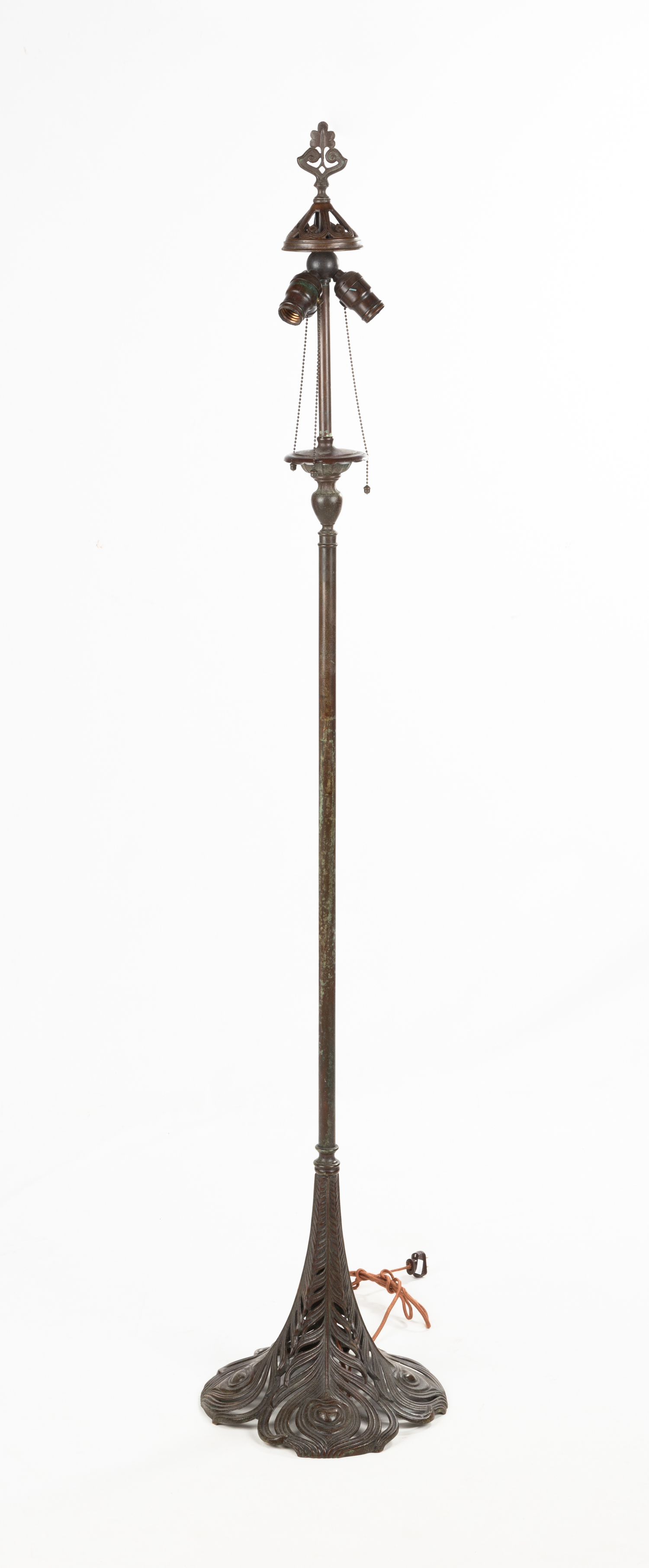 HANDEL PEACOCK FLOOR LAMP BASE