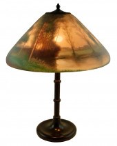 HANDEL REVERSE PAINTED LAMP SH