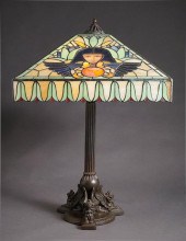 HANDEL STAINED AND LEADED GLAS