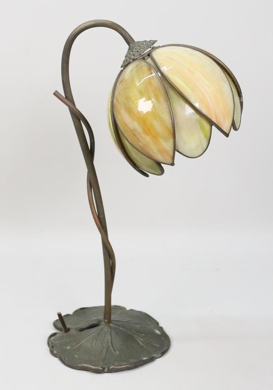 HANDEL STYLE ART NOUVEAU TULIP FORM