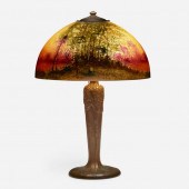 Handel. Table lamp with landsc